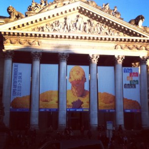 La façade de la Bourse