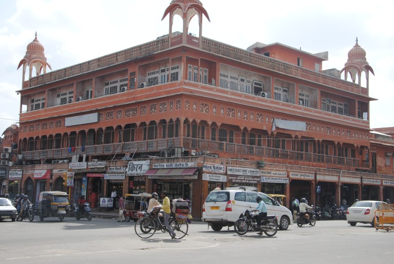 Le coeur de la ville rose